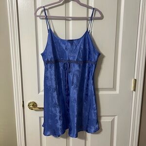 Vintage Blue Slip Dress